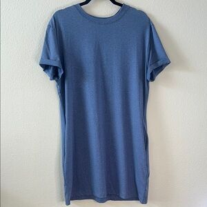 Casual Blue T-Shirt Dress NWT size xl